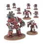 COMBAT FORCE set di 9 miniature MECHANICUM warhammer THE HORUS HERESY età 12+