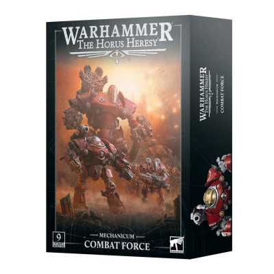 COMBAT FORCE set di 9 miniature MECHANICUM warhammer THE HORUS HERESY età 12+