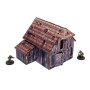WW2 OSTFRONT VILLAGE BARN prepainted PRE DIPINTO miniature set EDIFICIO età 14+