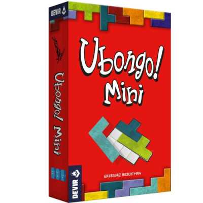 UBONGO MINI gioco da tavolo PER TUTTA LA FAMIGLIA devir IN ITALIANO età 7+