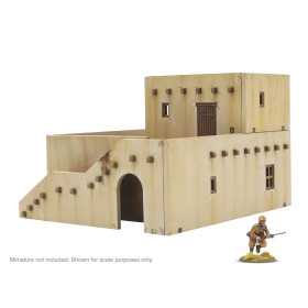 ADOBE BUILDING 1 scenario MDF miniature set EDIFICIO età 14+
