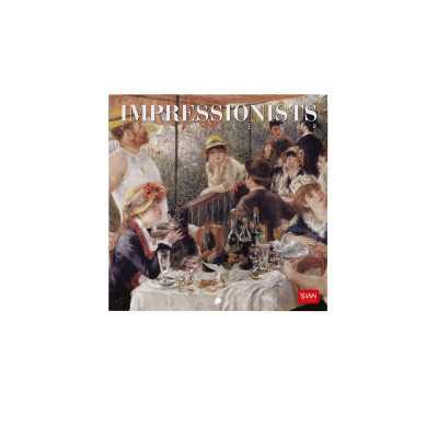 CALENDARIO DA PARETE 2026 legami IMPRESSIONISTS arte 18 X 18 CM piccolo