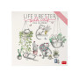 CALENDARIO DA PARETE 2026 legami LIFE IS BETTER WITH CATS gatti 30 X 29 CM grande