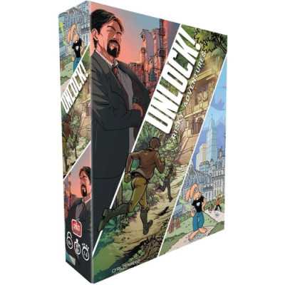 UNLOCK! RISKY ADVENTURES gioco da tavolo IN ITALIANO asmodee UNLOCK età 10+