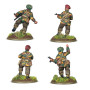 BRITISH AIRBORNE PLATOON COMMANDERS set di miniature IN RESINA warlord games BOLT ACTION età 14+
