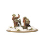 BRITISH & CANADIAN INFANTRY MEDIUM MORTAR TEAM winter IN RESINA E METALLO warlord games BOLT ACTION età 14+