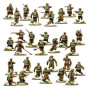 BRITISH & CANADIAN INFANTRY PLATOON winter IN PLASTICA warlord games BOLT ACTION età 14+