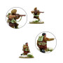 BRITISH & CANADIAN INFANTRY PLATOON winter IN PLASTICA warlord games BOLT ACTION età 14+