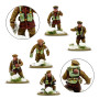 BRITISH & CANADIAN INFANTRY PLATOON winter IN PLASTICA warlord games BOLT ACTION età 14+