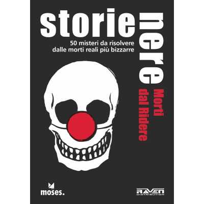 STORIE NERE MORTI DAL RIDERE gioco di carte 50 MISTERI DA RISOLVERE rompicapo IN ITALIANO età 18+