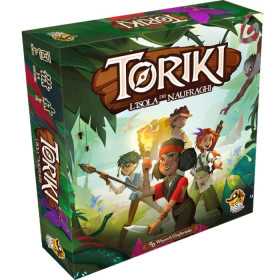 TORIKI l'isola dei naufraghi GIOCO DA TAVOLO asmodee IN ITALIANO età 8+