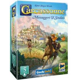 MESSAGGERI E SINDACI espansione 5 per CARCASSONNE edizione 2025 IN ITALIANO età 7+