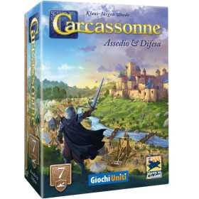 ASSEDIO E DIFESA espansione 7 per CARCASSONNE edizione 2025 IN ITALIANO età 7+