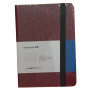 NOTEBOOK A6 taccuino SHINE IT UP cartomania 11 X 15 CM pagine a righe ROSSO