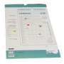 CALENDARIO 2026 da parete ORGANIZZA FAMIGLIA planner MENSILE cartomania CUORI