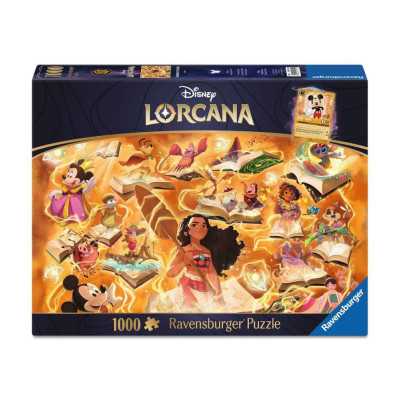 PUZZLE 1000 PEZZI ravensburger LORCANA originale AMBER softclick DISNEY