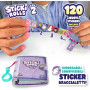 STICKI ROLLS kit artistico STICKI BANDS ravensburger SERIE 2 set BRACCIALETTO CON 120 STICKERS età 5+