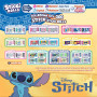 STICKI ROLLS kit artistico STITCH NECKLACE PENDANT ravensburger COLLANA BRACCIALE E 120 STICKERS età 5+