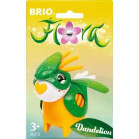 DANDELION CON OUTFIT A FOGLIA personaggio BRIO FLORA animale IN PLASTICA giocattolo DA COLLEZIONE età 3+ DANDELION CON OUTFIT A FOGLIA personaggio BRIO FLORA animale IN PLASTICA giocattolo DA COLLEZIONE età 3+