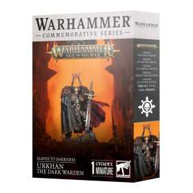 URKHAN the dark warden IL CUSTODE OSCURO miniatura SLAVES TO DARKNESS warhammer AGE OF SIGMAR età 12+ URKHAN the dark warden IL CUSTODE OSCURO miniatura SLAVES TO DARKNESS warhammer AGE OF SIGMAR età 12+