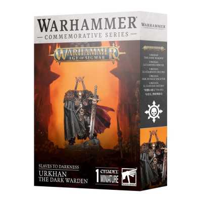 URKHAN the dark warden IL CUSTODE OSCURO miniatura SLAVES TO DARKNESS warhammer AGE OF SIGMAR età 12+