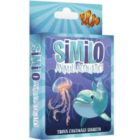 SIMILO ANIMALI ACQUATICI gioco da tavolo PARTY GAMES ghenos games IN ITALIANO età 7+