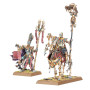 LICHE PRIESTS set di 2 miniature TOMB KINGS OF KHEMRI warhammer THE OLD WORLD età 12+