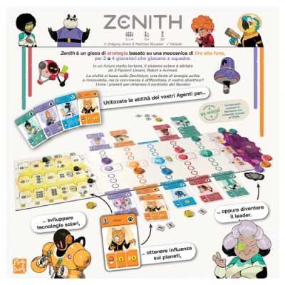 Asmodee - Set da tavolo colore (SAZT001