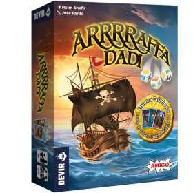ARRRRAFFA DADI gioco da tavolo PIRATI devir IN ITALIANO età 8+