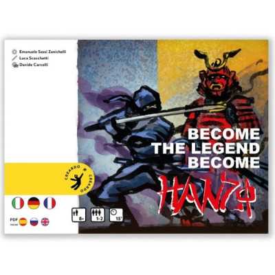 HANZO become the legend MULTILINGUE light and shadow GIOCO DI RUOLO età 8+