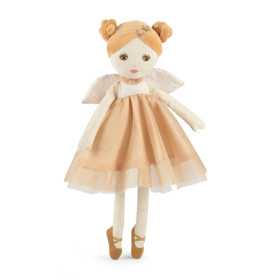 FATA MELUSINE gold fairy LES FEES morbida bambola MOULIN ROTY età 1+