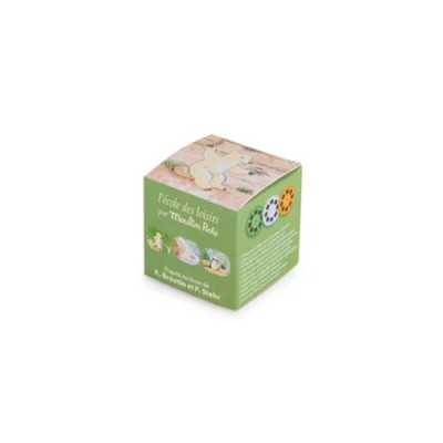 SET DI 3 DISCHI lampada proietta fiabe CALINOURS torcia per storie L'ECOLE DES LOISIRS orso MOULIN ROTY età 4+