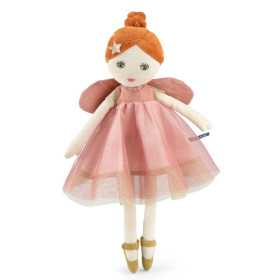 FATA rosa VIVIANA fairy LES FEES morbida bambola MOULIN ROTY età 1+