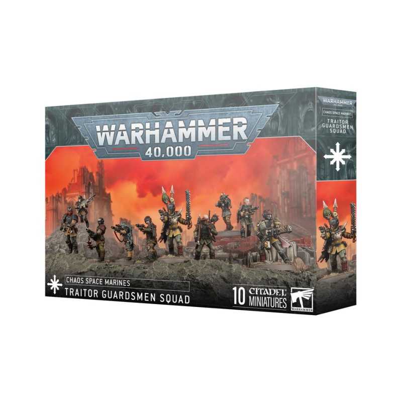 Terminator Chaos Space Marines Warhammer 40k - Set Miniature Nuovo, Non