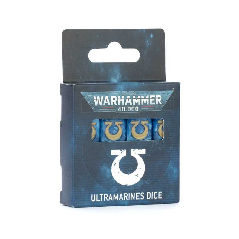 ULTRAMARINES DICE set di 16 dadi WARHAMMER 40K età 12