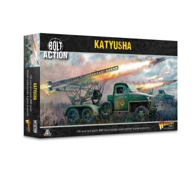 KATYUSHA soviet rocket launcher IN PLASTICA warlord games BOLT ACTION età 14+