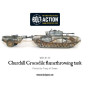 CHURCHILL CROCODILE FLAMETHROWING TANK carro armato IN RESINA E METALLO warlord games BOLT ACTION età 14+