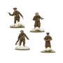 BRITISH & CANADIAN INFANTRY winter PLATOON COMMANDERS warlord games BOLT ACTION età 14+