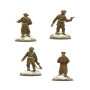 BRITISH & CANADIAN INFANTRY winter PLATOON COMMANDERS warlord games BOLT ACTION età 14+