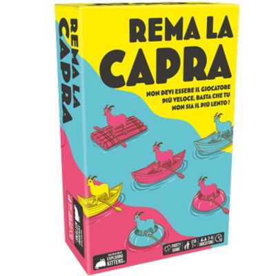 REMA LA CAPRA gioco da tavolo IN ITALIANO asmodee PARTY GAME età 7+