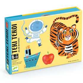 TEKI TEKOI gioco di indovinelli DJECO con le carte DJ05073 età 6+ TEKI TEKOI gioco di indovinelli DJECO con le carte DJ05073 età 6+