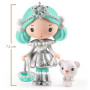 NEIGE & NOURS fata TINYLY action figure DJECO in resina DJ06936 snodabile MINIATURA età 4+
