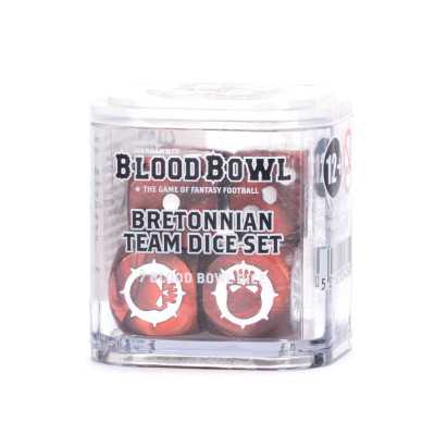 BRETONNIAN TEAM dice SET DI 7 DADI citadel BLOOD BOWL età 12+