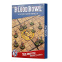 TOMB KINGS PITCH & DUGOUTS campo e panchine a doppia faccia IN INGLESE set di accessori BLOOD BOWL età 12+