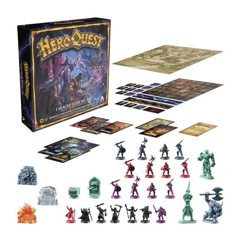 Jeu De Société Hero Quest – Avalon Hill – Neuf – Mythique Et Introuvable