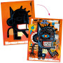 NIARK inspired by JEAN MICHEL BASQUIAT kit artistico ATELIER djeco DJ08388 età 5+