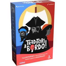 TRADITORI A BORDO! gioco da tavolo PARTY GAMES ghenos games IN ITALIANO età 10+