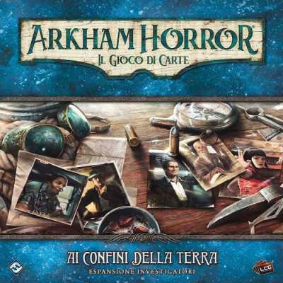 AI CONFINI DELLA TERRA espansione investigatori per ARKHAM HORROR il gioco di carte IN ITALIANO età 14+