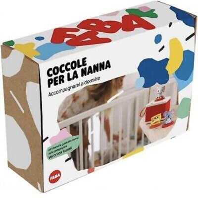 KIT per raccontastorie FABA starter set COCCOLE PER LA NANNA con 3 personaggi IN ITALIANO età 3+