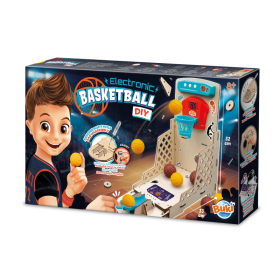 ELECTRONIC BASKETBALL hoop BASKET ELETTRONICO da montare BUKI età 8+